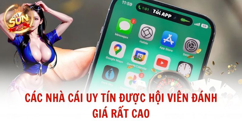 Sunwin dẫn đầu top 5 nhà cái uy tín
