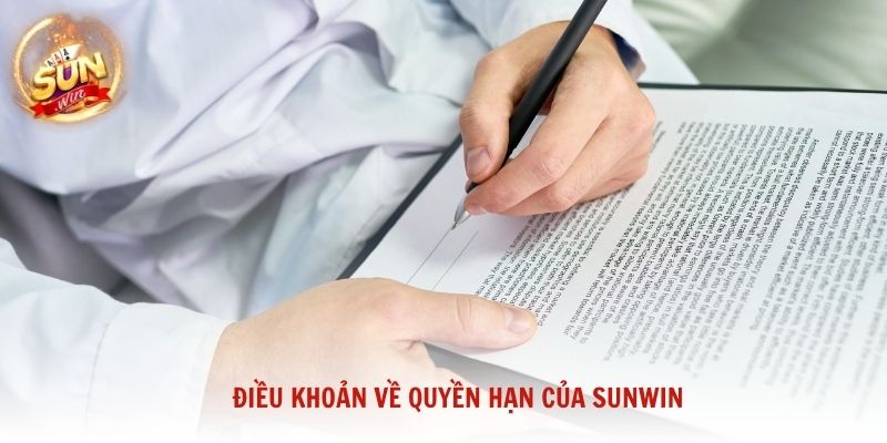 Điều khoản về quyền hạn của Sunwin để duy trì môi trường công bằng
