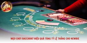 mẹo chơi Baccarat